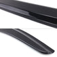 Two black car spoilers on a white background
