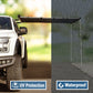 UNIVERSAL 8' x 6.5' PULL-OUT RETRACTABLE ROOF TOP SIDE AWNING TELESCOPING POLES