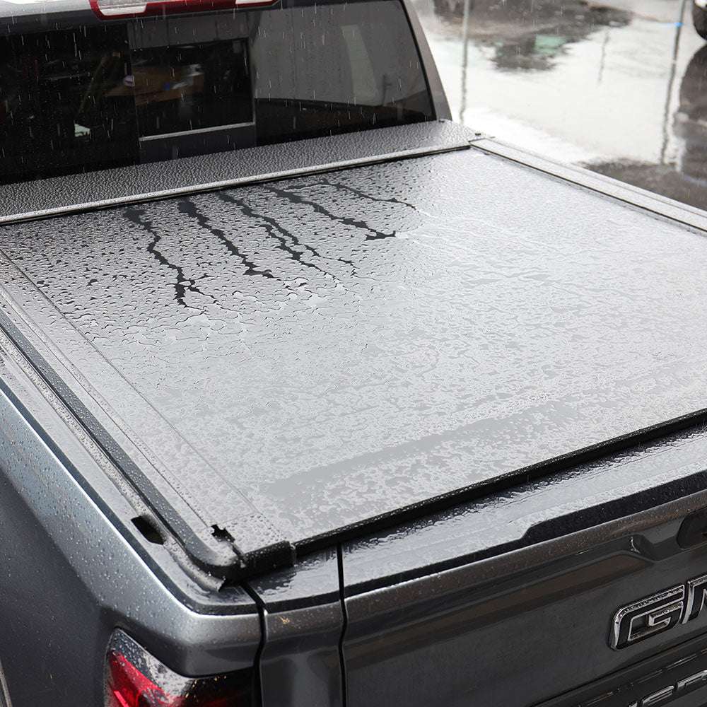 [2-in-1 Bundle] RAMBOX 1500 Retractable Tonneau Cover w/ Rack System