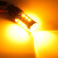Switchback Dual Color White/Amber DRL Turn Signal Parking LED Light Bulbs