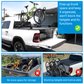 20" - 26" Foldable Bike Rack / Bike Carrier For Crossbar