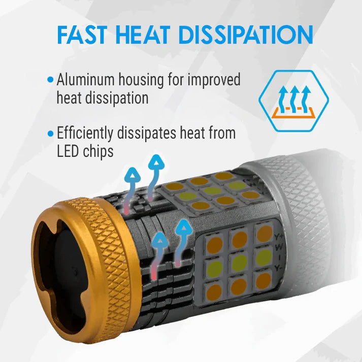 LED bulb with aluminum heat dissipation housing