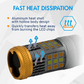 7th Gen CANBUS Error Free White/Amber Switchback Front Turn Signal Light Bulbs