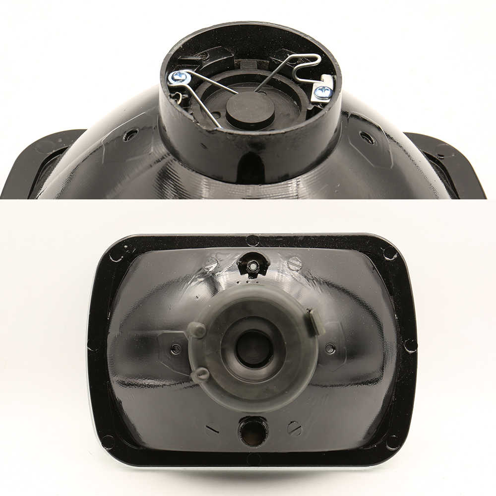 close up of headlamp assembly