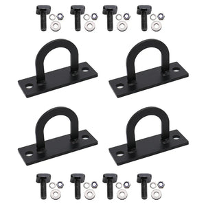 Extra Four Sets of Aluminum Tie Down Anchors For Ladder Rack
