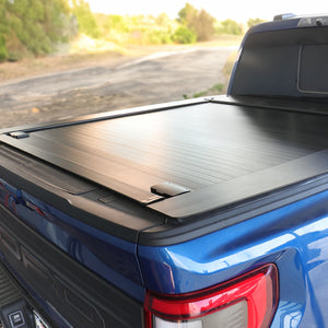 Ford F-150 (5.5ft Bed) Low Profile Hard MF Retractable Tonneau Cover