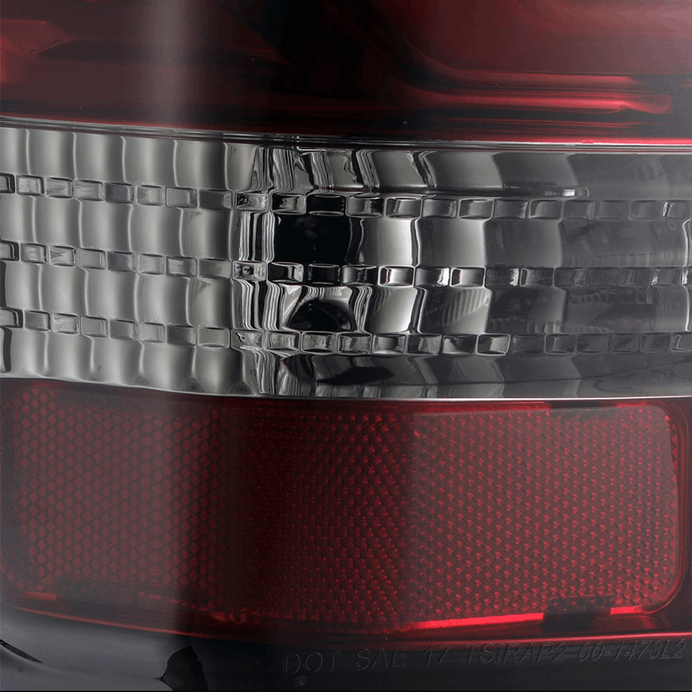 2016 - 2023 Toyota Tacoma PRO-Series LED Tail Lights, Red Smoke
