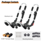 Universal Canoe / Kayak Foldable Roof Rack, Ski Surf Snow Board Carrier