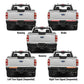 2 pcs 19.3" Single Row LED Flowing Tailgate Light Strip Brake Reverse Signal Light installed on truck