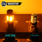 4th Gen CANBUS All-in-One Error-Free 3000K Amber Turn Signal Light Bulbs