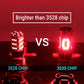 3030 LED chip compared with 3528 chip