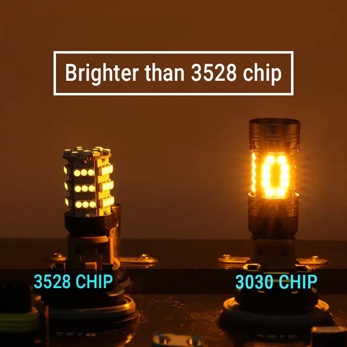 3030 chip brighter comparison
