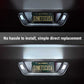 RAM Smoke Lens LED Tag License Plate Light Bulbs Assembly