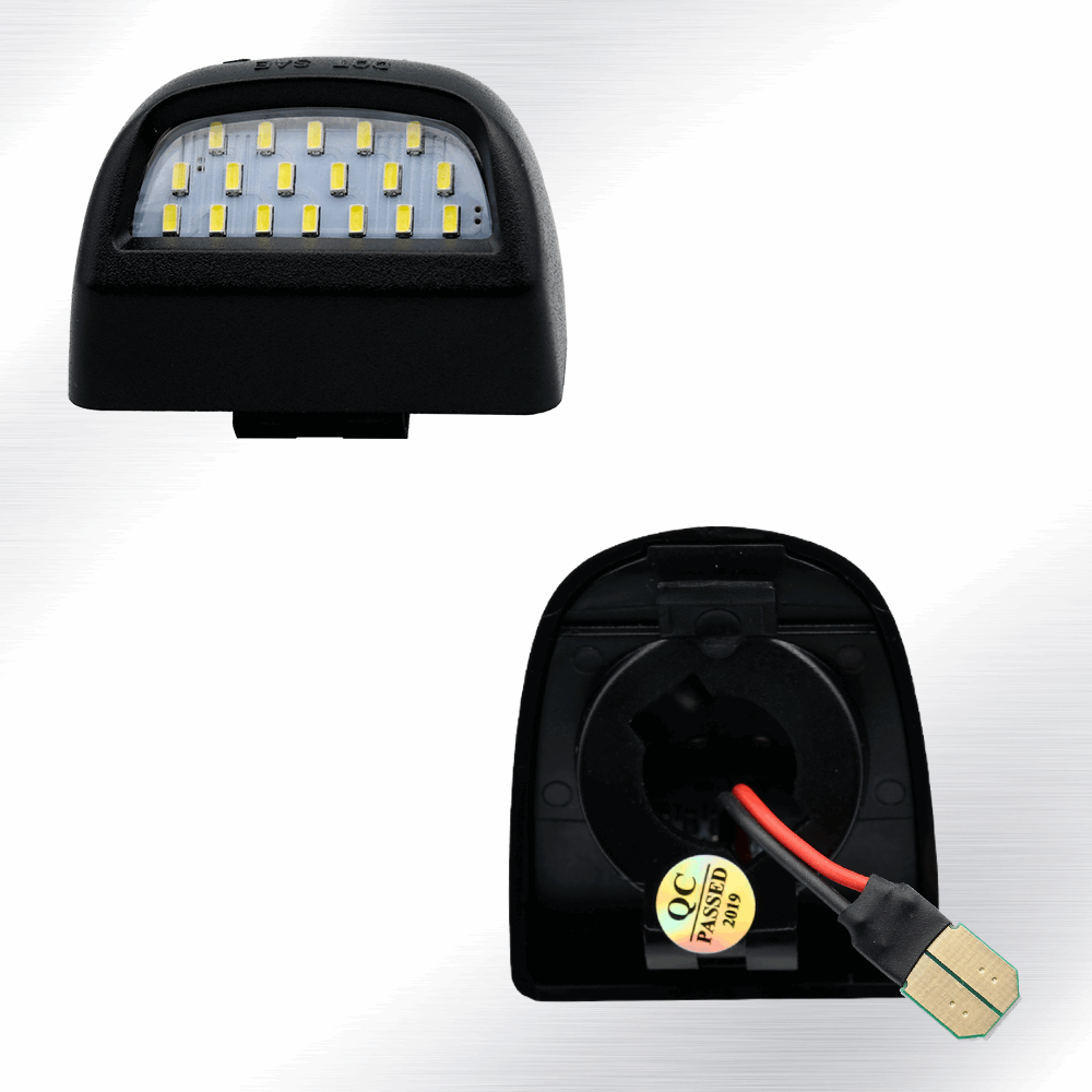2000-2014 Silverado/Sierra White LED Tag License Plate Light Bulbs Assembly