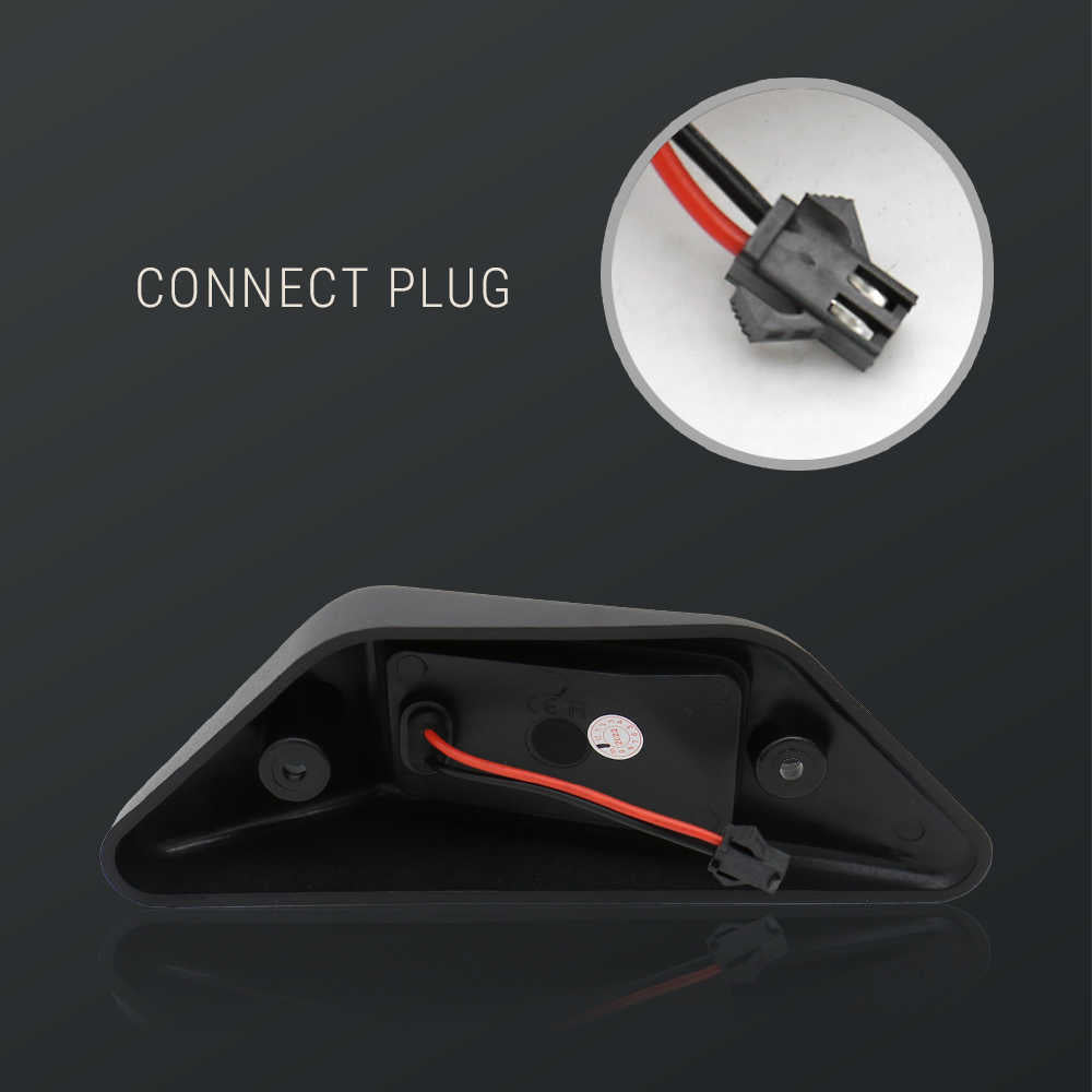 Connect plug with close-up inset on a dark background