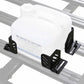 White battery water and corner bracket installed on R2 luggage rack