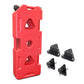 Plastic Portable Spare Gallon / Liter Fuel Tank Gas Container, Red, w/ Key Sets