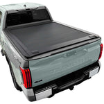 SYNETIC USA enhanced mb retractable installed on grey Tundra standard bed