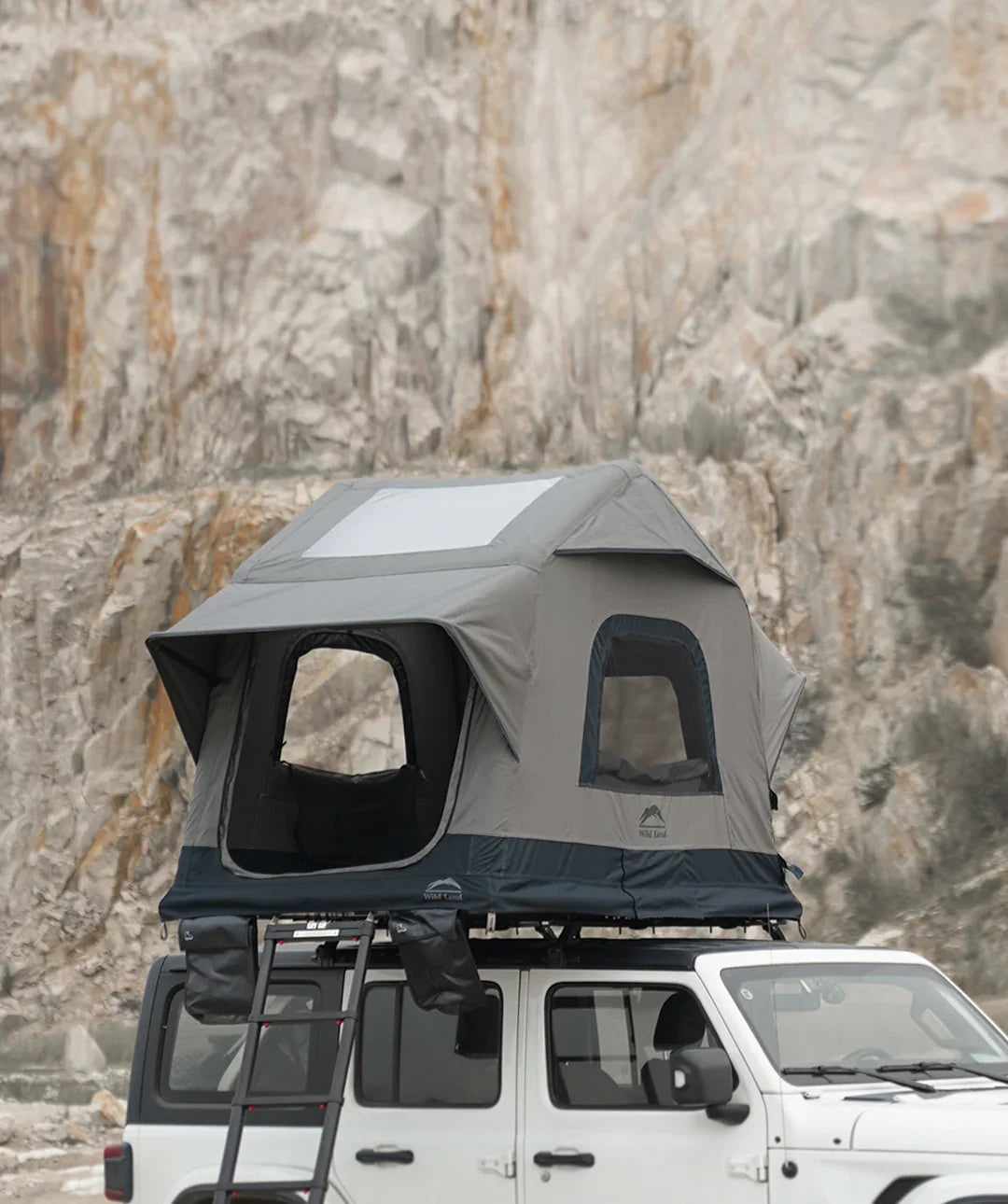 【ラングラー】car tent Wild Land Roof Top Tent Hard Shell Desert Cruiser - Roof Top