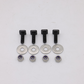 2 pcs Crossbar Adaptor for MB retractable Stainless Steel