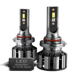 High Power LED CSP Headlight High/Low Beam Fog Light Kit + RGB Bluetooth Phone Control