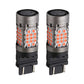 CANBUS Error Free All-in-One Red LED Brake Reverse Turn Signal Bulbs 3157 7443 1157