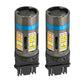 3rd Gen CANBUS All-in-One Error Free White/Amber Switchback Front Turn Signal Light Bulbs