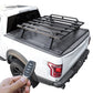 [2-in-1 Bundle] Silverado/Sierra 2500 3500 Retractable Tonneau Cover w/ Rack System
