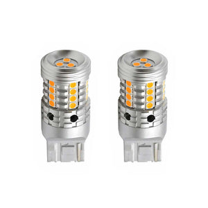 8th Gen CANBUS Error Free Single Filament Amber Front Turn Signal Light Bulbs