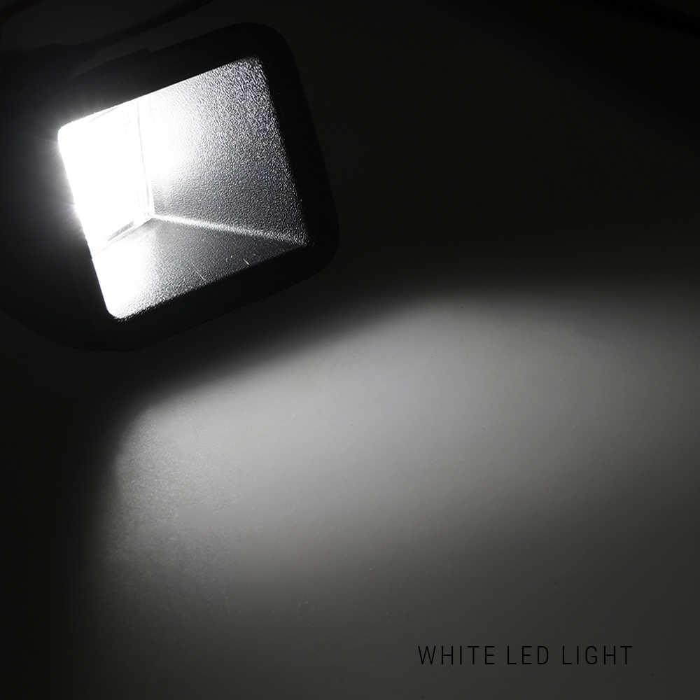 White LED light fixture on a dark background with 'WHITE LED LIGHT' text.