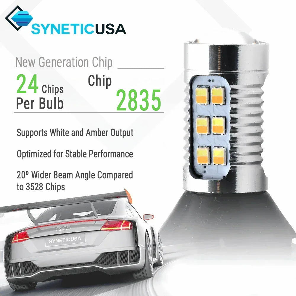 2835 LED switchback bulb feature graphic