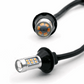 24-LEDs Built-in Resistors White/Amber Switchback Front Turn Signal All-in-One Light Bulbs