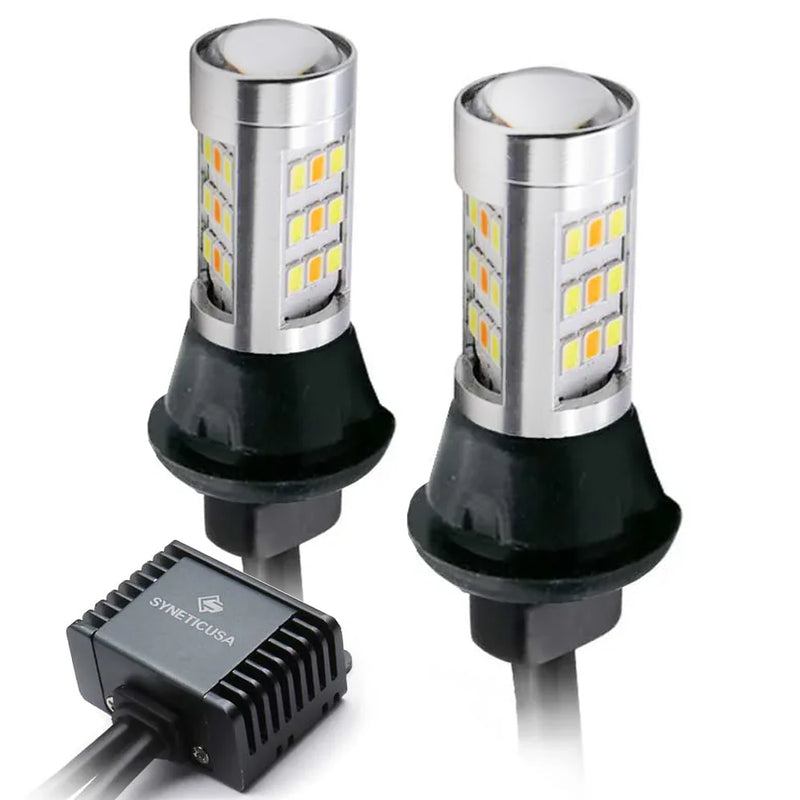 4th Gen Built-in Resistor CANBUS LED Switchback Light Bulbs
