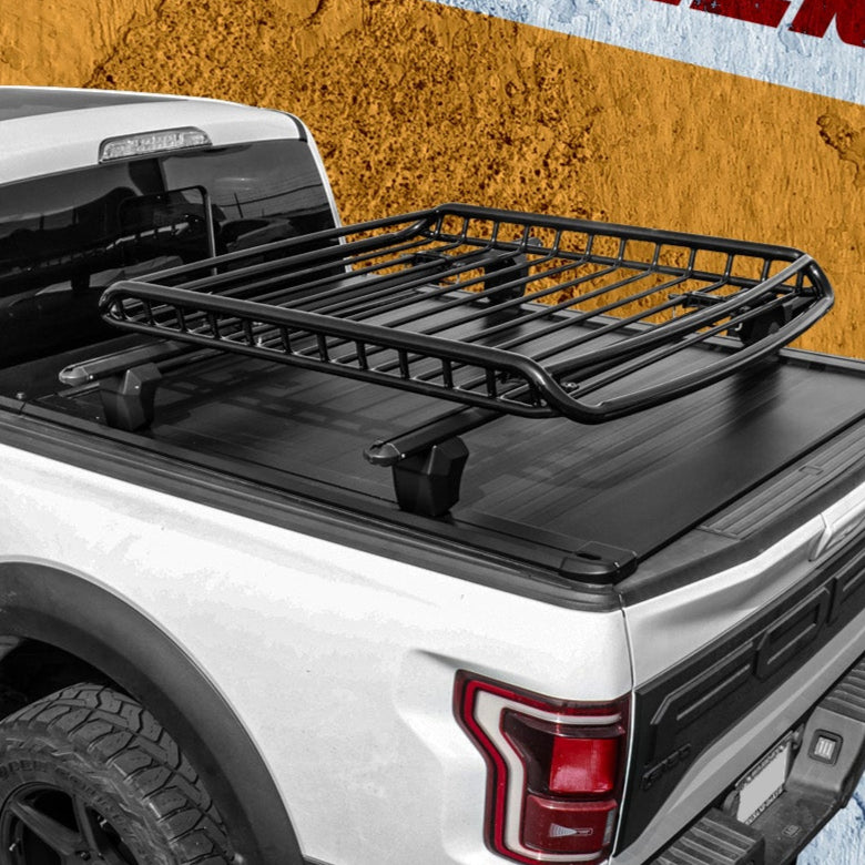 F-150 Tonneau Cover with Cargo Rack