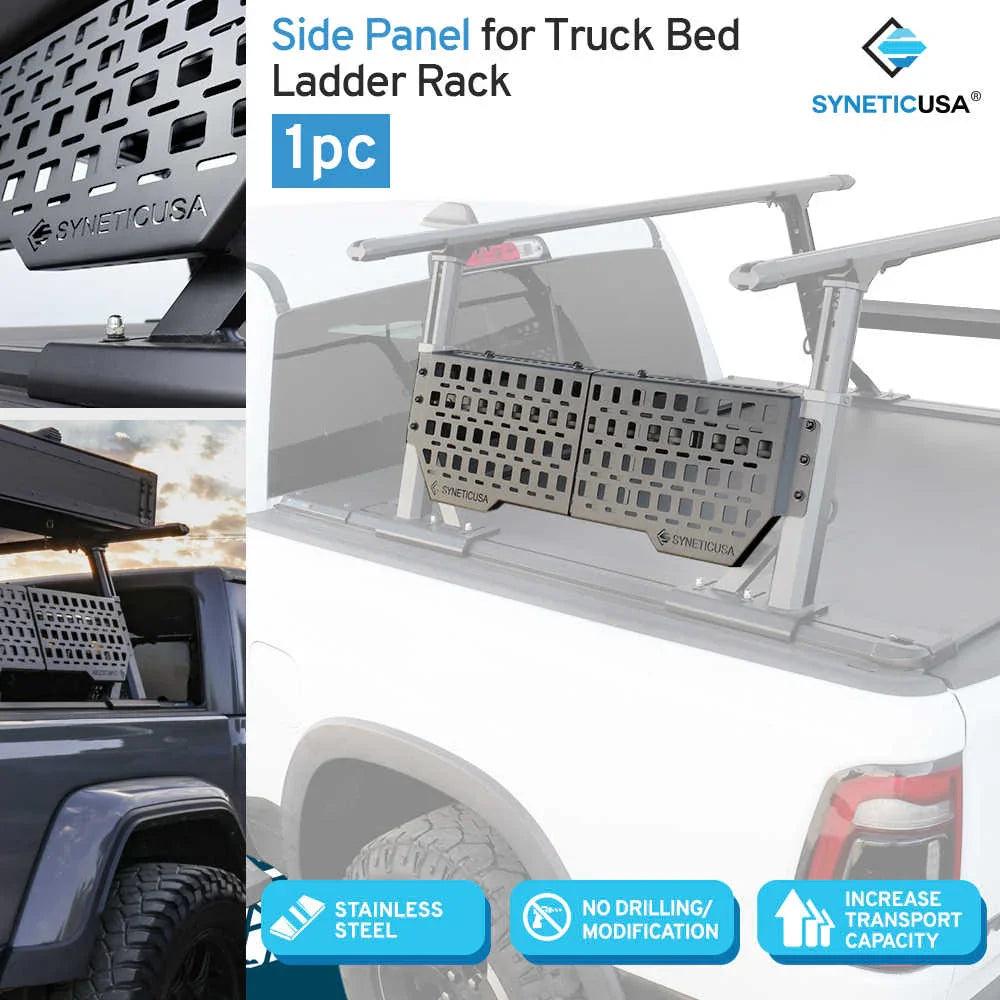 MOLLE Side Panels Ladder Rack| Stainless Steel | SYNETICUSA®
