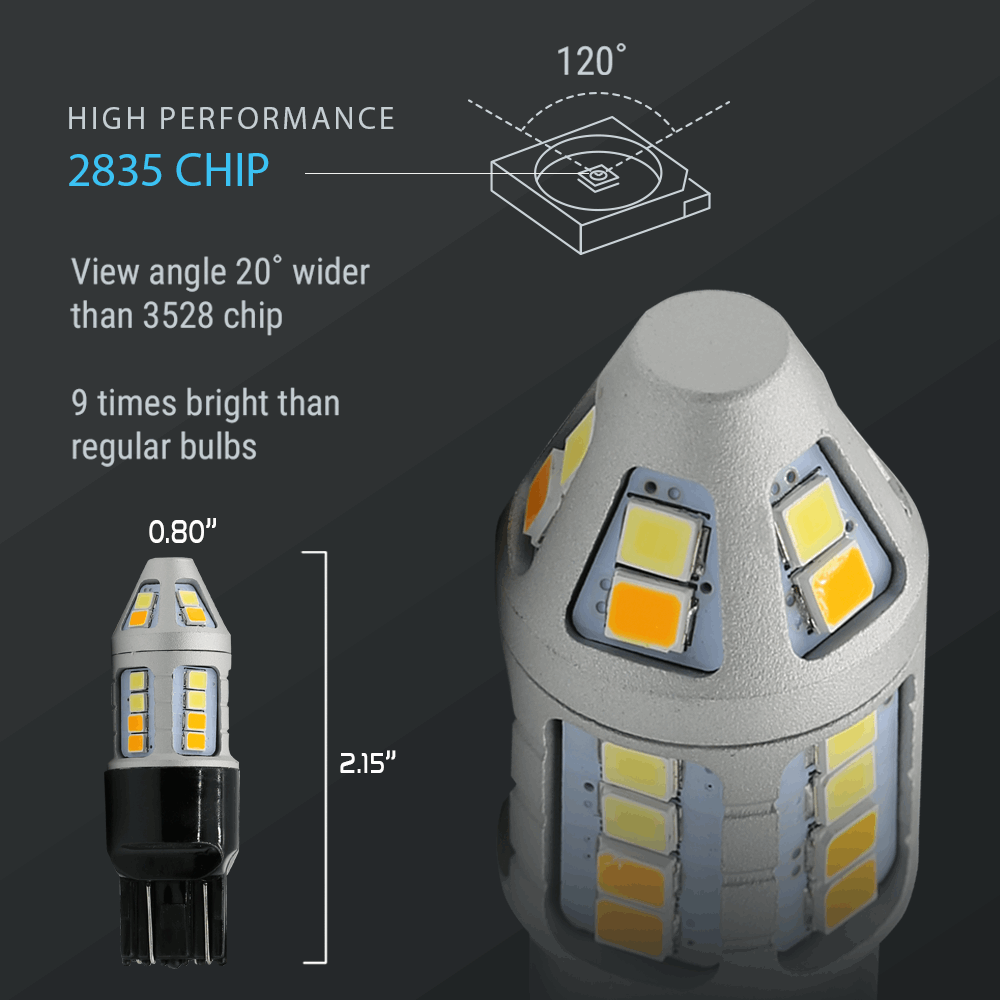 High Power 30-LEDs Turn Signal / Brake / Reverse Light Bulbs