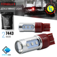 High Power White|Red|Yellow LED Brake Light Bulb Strobe Flash Tail Stop Parking Light