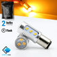 High Power White|Red|Yellow LED Brake Light Bulb Strobe Flash Tail Stop Parking Light