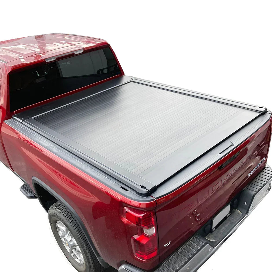 AR Retractable Tonneau Covers | Spring Recoil & T-Slot Rails | SYNETICUSA