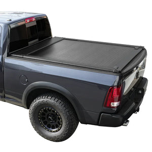 syneticusa mr retractable tonneau cover installed on RAM 2500 6.5ft bed