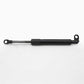 Black shock absorber on a white background