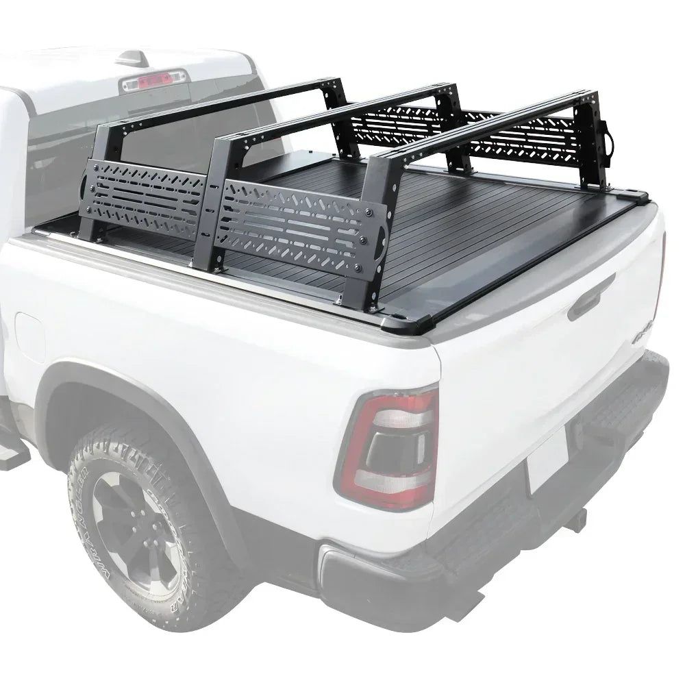 Retrackable Pole Rack Ford Maverick Retractable Tonneau & Rack System | SYNETICUSA