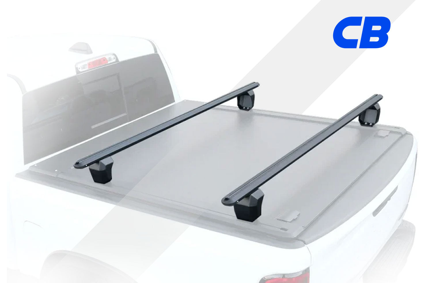 crossbar system with CB logo on a white background