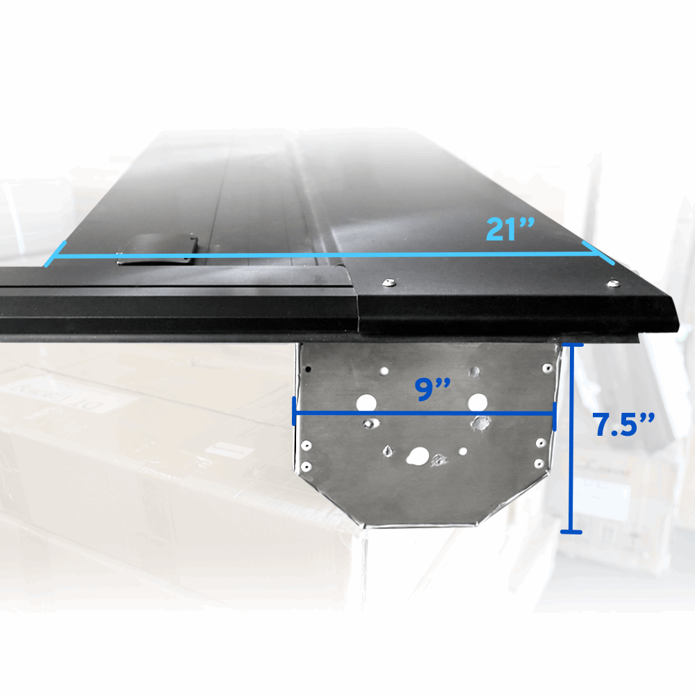 [2-in-1 Bundle] Silverado/Sierra 1500 Retractable Tonneau Cover w/ Rack System