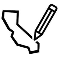 Designed in California icon