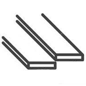 Black and white icon of a book with a pen on top