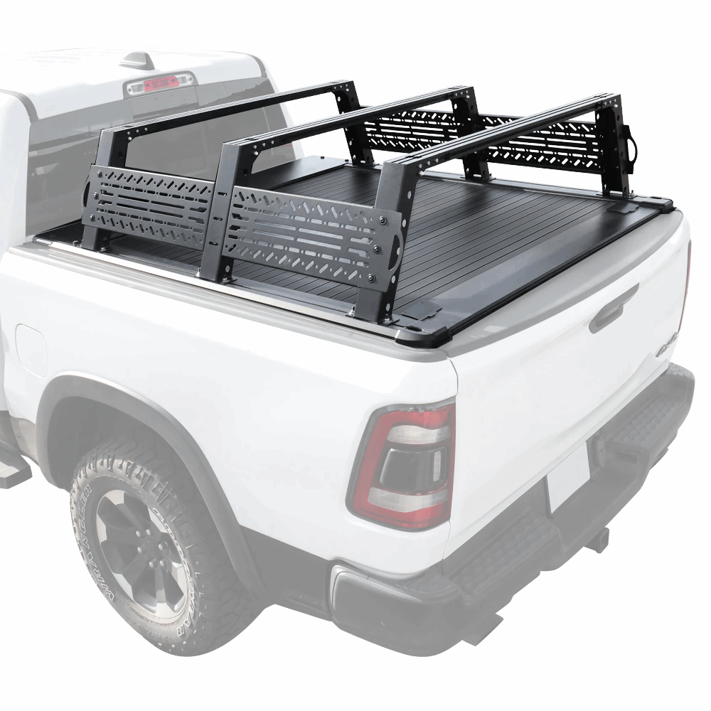[2-in-1 Bundle] Ford F-150 Retractable Tonneau Cover w/ Rack System