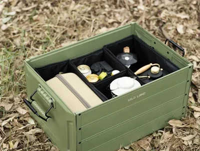 Collapsible Storage Box | Camping Storage Box | SYNETICUSA