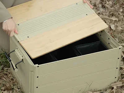 Collapsible Storage Box | Camping Storage Box | SYNETICUSA