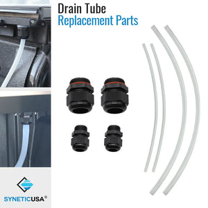 2 pcs Drain Tube Replacement Parts